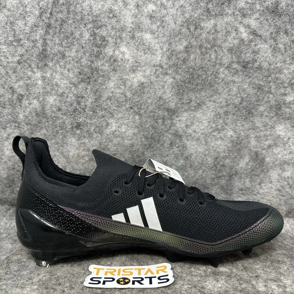 Adidas Adizero Electric + Football Cleats Mens Size 13 Black White IE3285